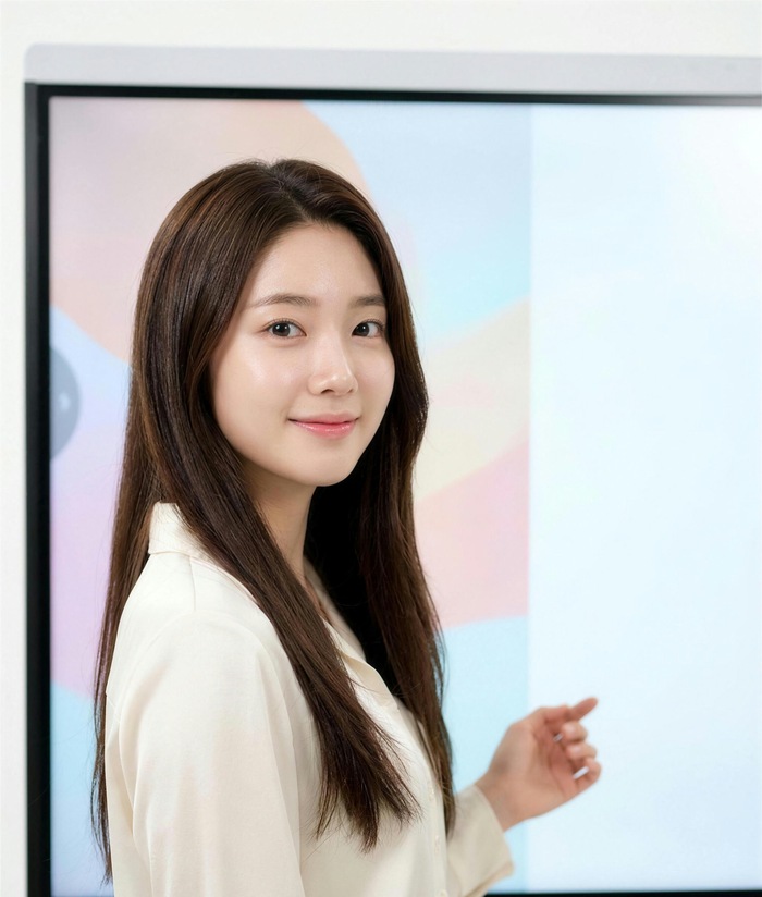 전자칠판 설치 예시